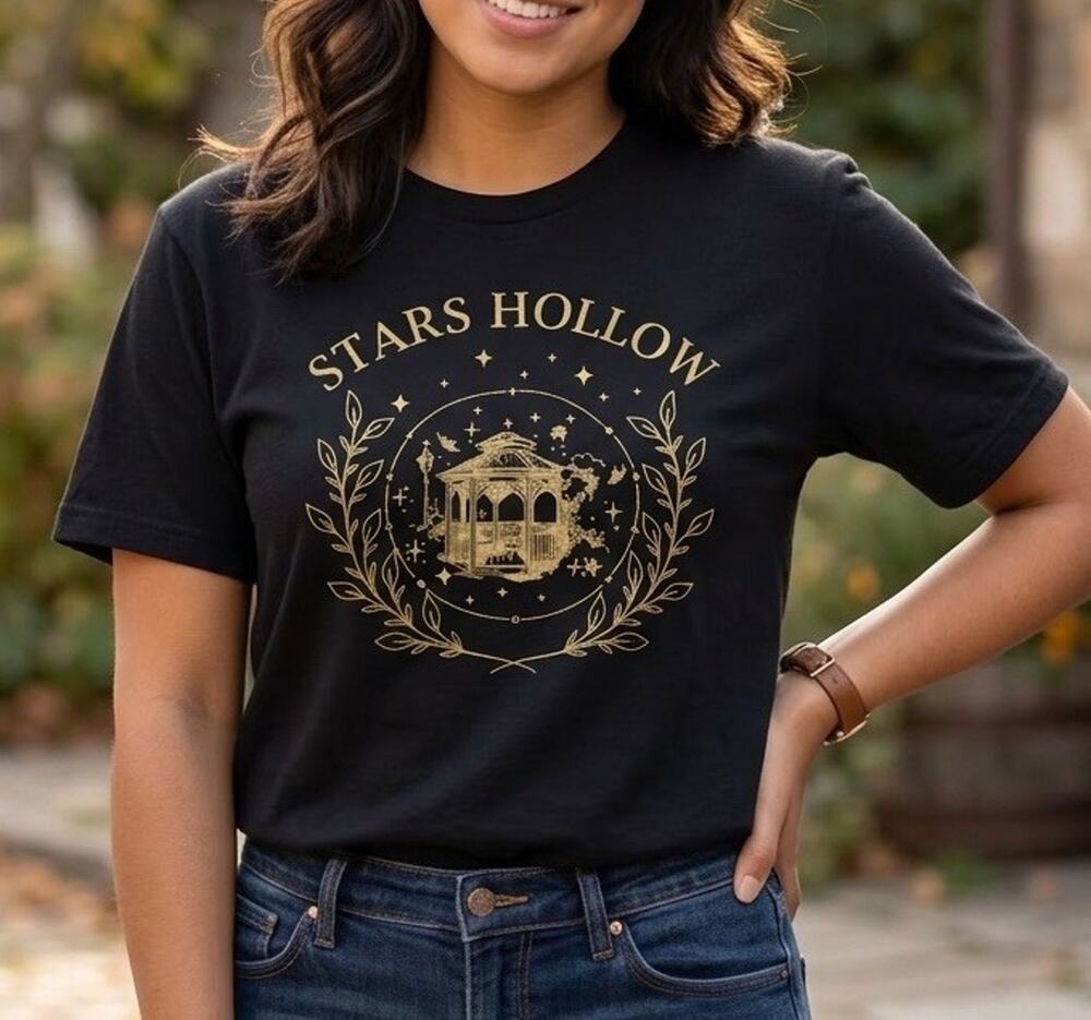 Stars Hollow Connecticut Tee Preppy Classic Gilmore Girls XL
